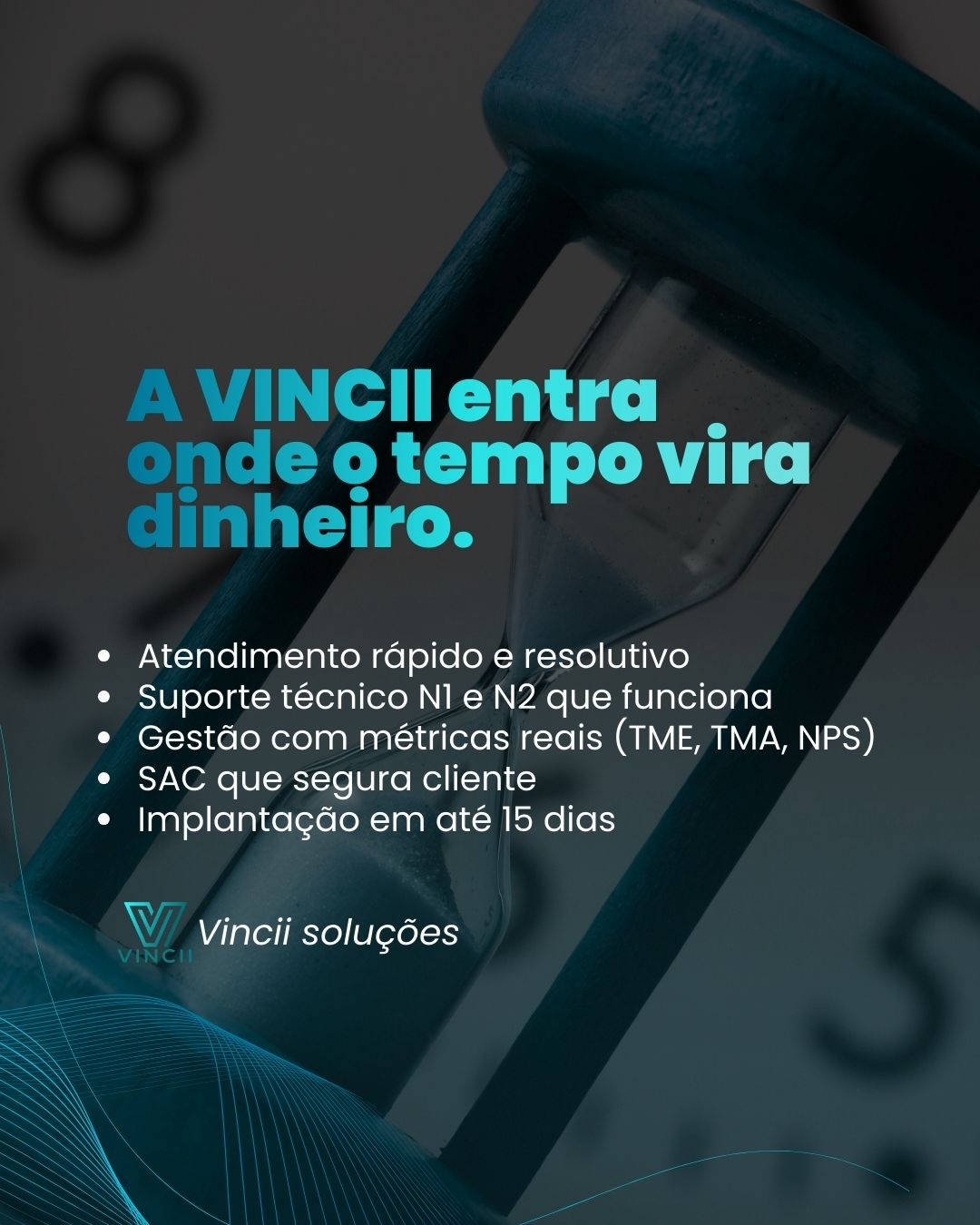 VINCII Soluções Dashboard